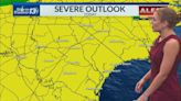 WEATHER ALERT DAY: Strong morning thunderstorms additional afternoon activity