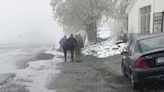 De la playa a la nieve en Lugo: el cambio brusco del tiempo sorprende en Galicia