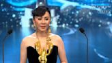 Carina Lau turns heads with lobster dress