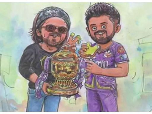 Popular dairy brand gives a shoutout to Shah Rukh Khan's Kolkata Knight Riders' IPL 2024 win - See photo | - Times of India