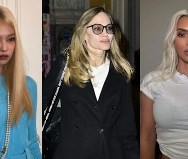 Is going blonde the unofficial trend of the year? Jennie, Angelina Jolie, Kim Kardashian's fair-haired moments prove so