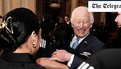 Why the King is in favour of the healing powers of the hug