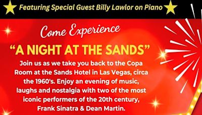 St. Catharine School PTA Hosts A Night At The Sands...Starring Frank Sinatra & Dean Martin