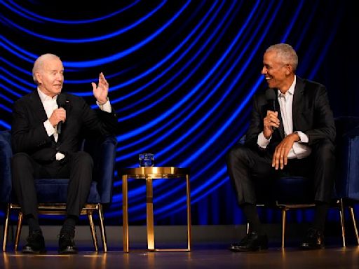 Biden, Obama raise more than $30 million at glitzy L.A. event