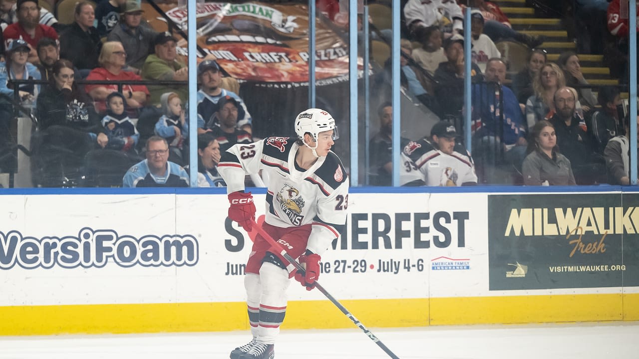 Johansson excited for future while living in the moment with Griffins | Detroit Red Wings