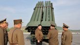 Kim Jong Un tests new multiple rocket launcher