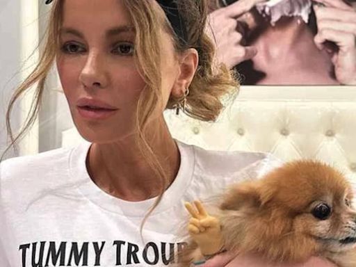 Kate Beckinsale injured while searching for missing dog Myf