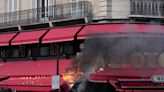 French protests: Paris workers throw dead rats at city hall in new clashes over pensions