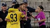 Watch: Stephanie Frappart given police escort as players and club president vent fury in Greek Cup final