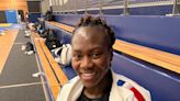 Olympic judo champ balances breastfeeding, competitive sports and nurses between bouts