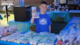 Boy, 8, throws bake sale after seeing person who's unhoused outside of grocery store in his town