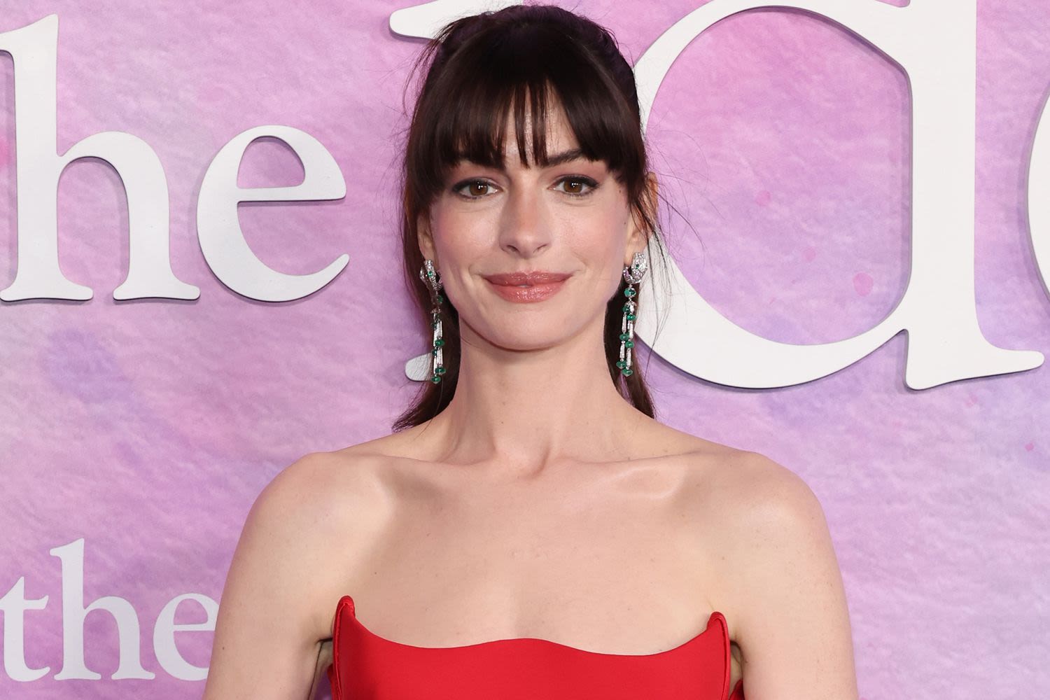 Anne Hathaway Delivers the Unexpected in Daring Look at 'Idea of You' Premiere in N.Y.C.