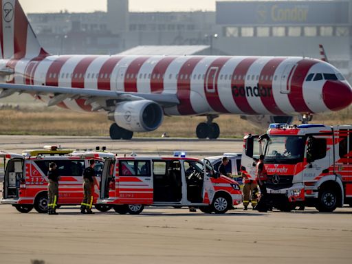 Climate protest at Frankfurt Airport forces a temporary halt to flights