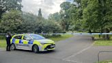 City centre park cordoned off after woman raped