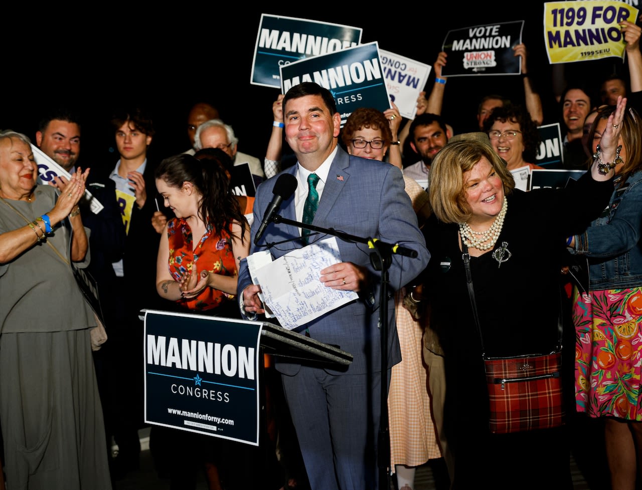 Update: John Mannion wins Democratic primary election for Congress: ‘It takes positivity’