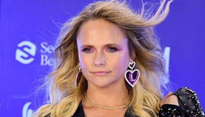 Miranda Lambert looks astonishing in bejeweled bra for 'first rodeo'