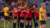 España afina la puntería en Huelva goleando a Australia (7-0)