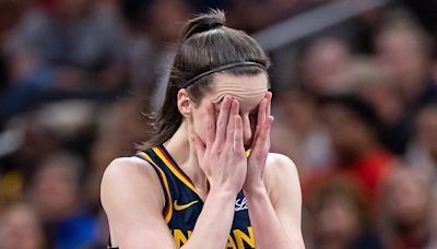 Caitlin Clark struggles to 'control emotions' after taking hits, not getting fouls called