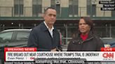 CNN Anchors React As Protester Self-Immolates