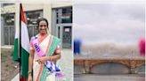 PV Sindhu dons the India flag at Paris Olympics opening ceremony 'Parade of the Nations' - CNBC TV18