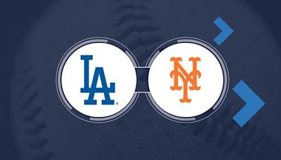 Dodgers vs. Mets TV Channel and Live Stream Info for May 27