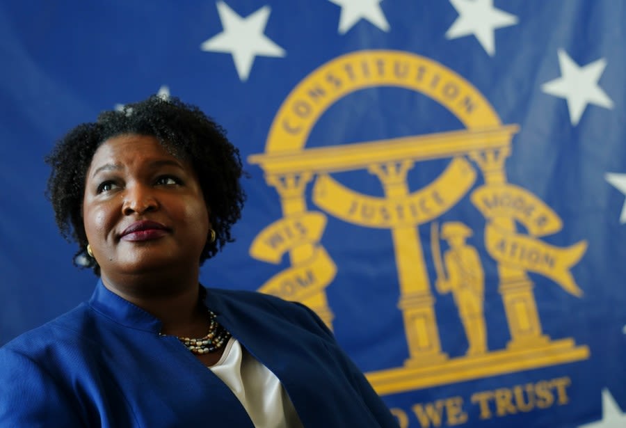 Stacey Abrams cuts off CNN’s Kaitlan Collins: ‘You’re repeating disinformation’