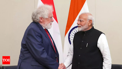 PM Modi a spiritual person, more leaders should be: Austrian Nobel laureate | India News - Times of India