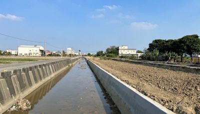 台南鹽水排水瓶頸段拓寬完工 區域淹水可望改善