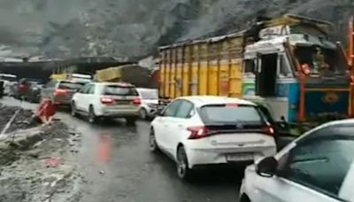 Massive landslide blocks Kishtwar-Paddar road as rains hit parts of Jammu