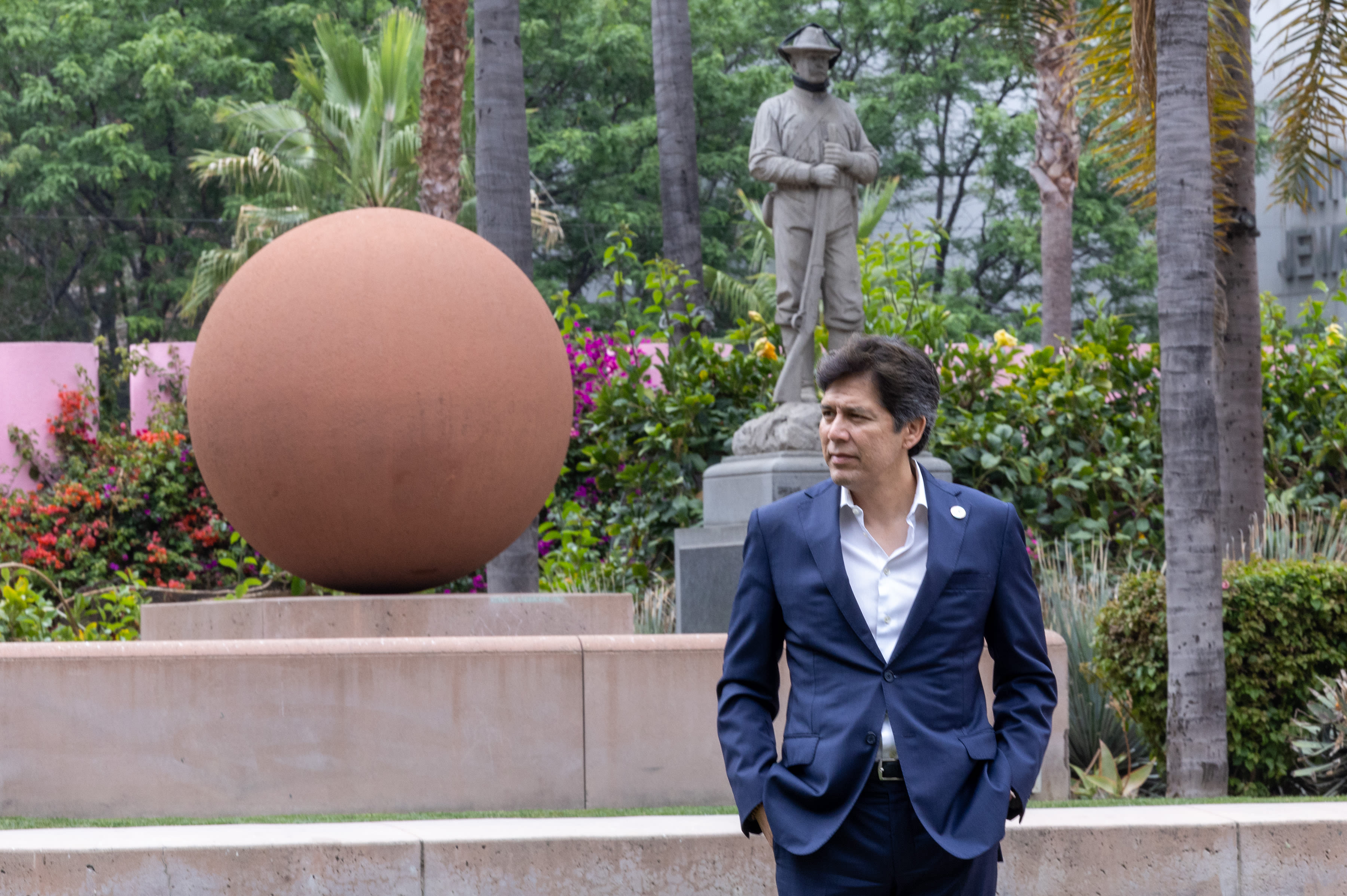 Opinion: Kevin de León's plan to rename Pershing Square is not the way to honor Black Angelenos