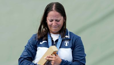 Gymnast-turned-shooter Adriana Ruano wins Guatemala's first Olympic gold