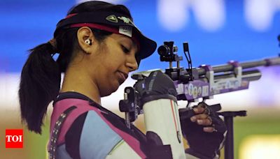 Ramita Jindal qualifies for women's 10m air rifle final at Paris Olympics | Paris Olympics 2024 News - Times of India