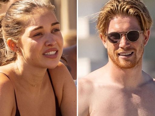 De Bruyne shows off beach bod amid reports he's 'verbally agreed' Man City exit