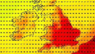 New maps show exact date 33C Mediterranean heat blast to hit Britain