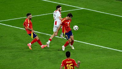 Alemania teme a La Roja: se escuchó como celebraron el gol de Georgia que eliminaba a España de la Euro