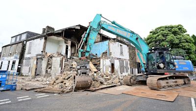 'Eyesore' hotel that lay empty for decades demolished