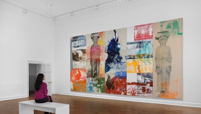 Robert Rauschenberg’s art of all cultures goes on display for first time in 30 years