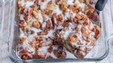 Transform Canned Cinnamon Rolls Into Bread Pudding With A Few Additions
