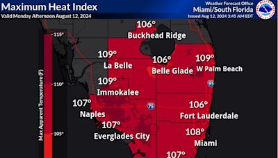 National Hurricane Center watching potential Ernesto, heat advisory issued for Palm Beach County