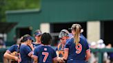 Auburn softball splits Saturday’s action, advances to Championship Sunday