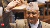 KP Sharma Oli appointed as Nepal's Prime Minister after Prachanda loses floor test - Times of India