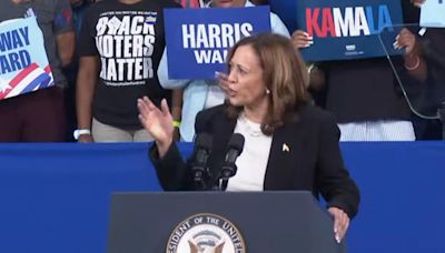 Here's what Kamala Harris said in North Carolina on Thursday