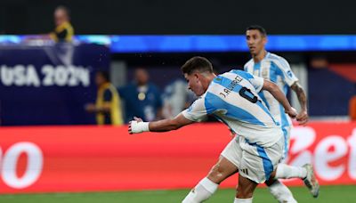 PIX: Argentina beat Canada to enter Copa America final