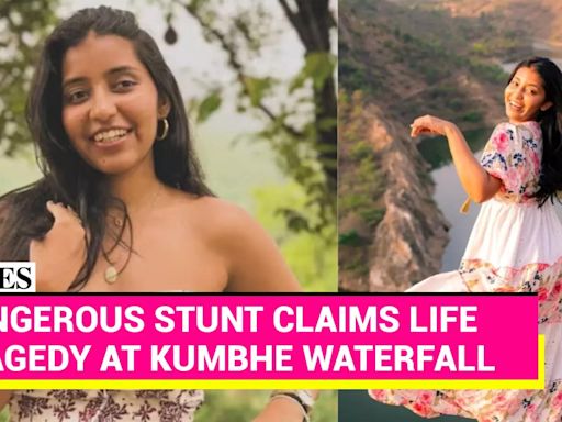 Social Media Addiction Costs Mumbai Influencer: Aanvi Kamdar Falls To Death At Kumbhe Waterfall