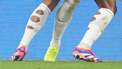 Sock it to Spain? England's footballers get creative with legwear