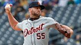 Detroit Tigers option reliever Alex Lange to Triple-A Toledo to work on throwing strikes