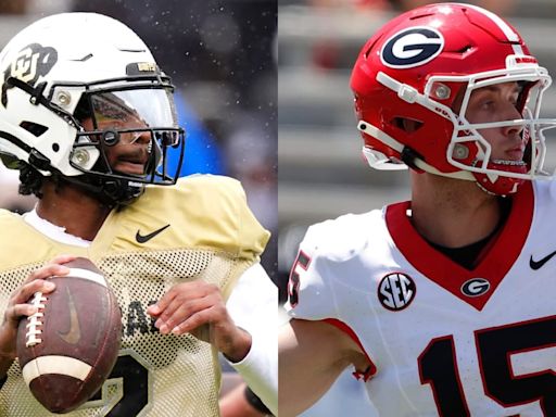 Sanders vs. Beck: EA Sports College Football 25 quarterback ratings debate