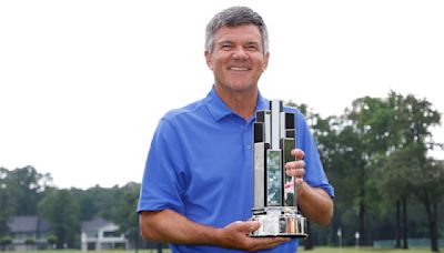 Scott Dunlap wins for first time in 10 years at rain-shortened Insperity Invitational