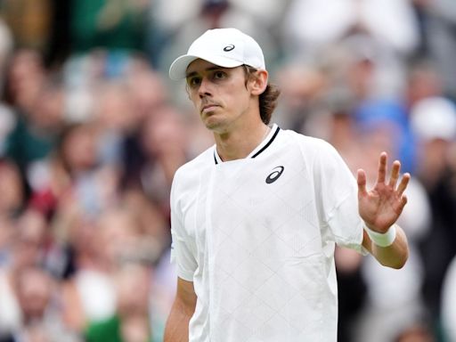 Wimbledon: Injured Alex de Minaur withdraws to gift Novak Djokovic a semi-final spot