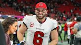 WATCH: Baker Mayfield takes batting practice with the Yankees